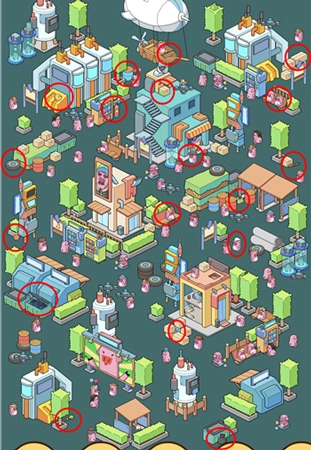 《脑洞大侦探猪猪星球寻物三星通关攻略大揭秘》