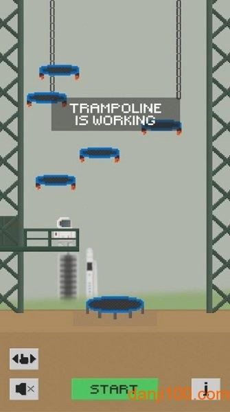 蹦床在工作游戏图1