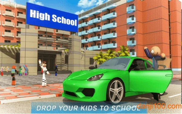 虚拟火柴人家庭冒险手游截图1