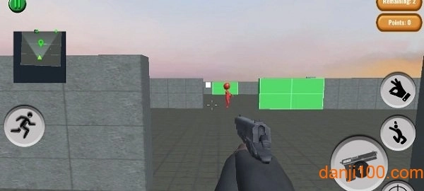 射击红色人小游戏