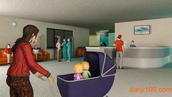 母模拟器3D婴儿模拟游戏图3