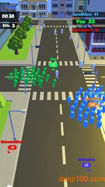 人群竞赛3D游戏图1