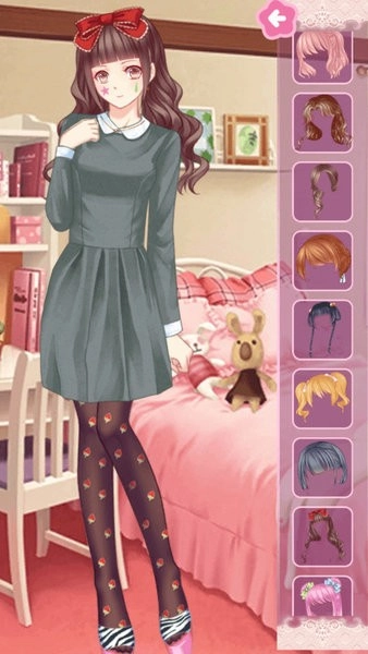 动漫女孩换装小游戏图1
