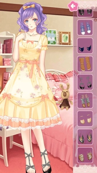 动漫女孩换装小游戏图2