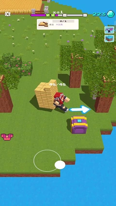 方块世界经营冒险游戏-图4