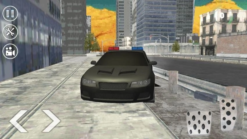 都市警车驾驶游戏