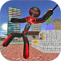 火柴蜘蛛侠绳索英雄游戏