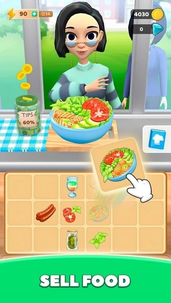 食品卡车合并游戏