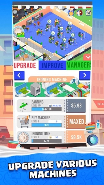 闲置洗衣房游戏
