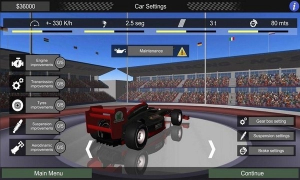 fx自由赛车游戏