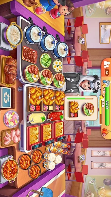 风味美食街游戏