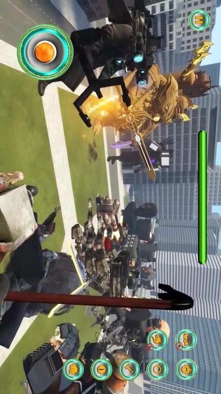 泰坦時(shí)鐘人大戰(zhàn)音響人