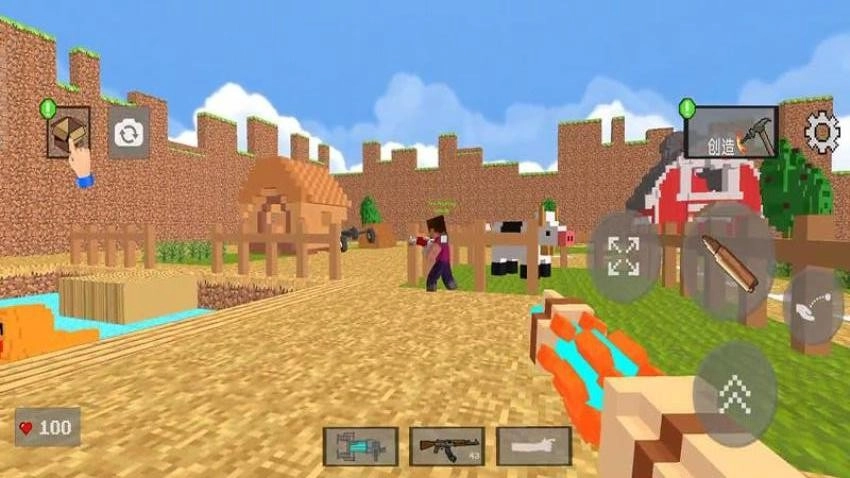 像素城市战场游戏