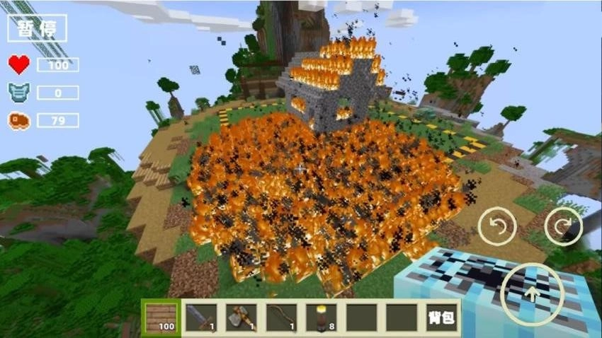 拔刀剑像素沙盒游戏图3