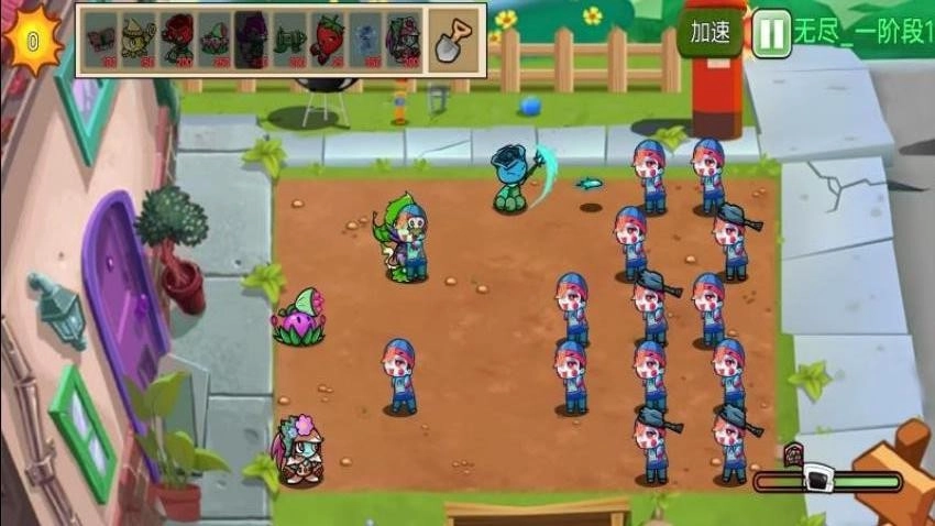 植物变异僵尸大作战游戏