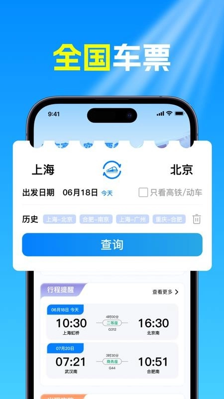 火车高铁票查(3)
