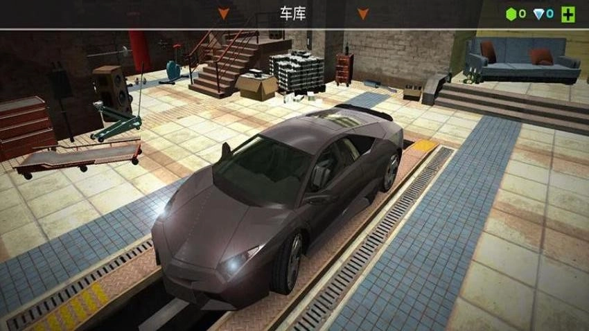 豪车狂飙驾驶游戏