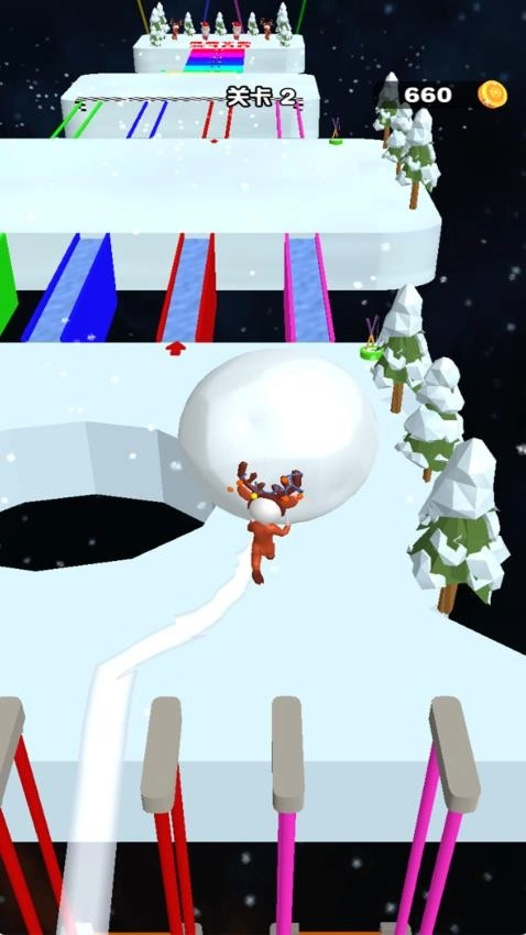 堆雪球贼溜游戏
