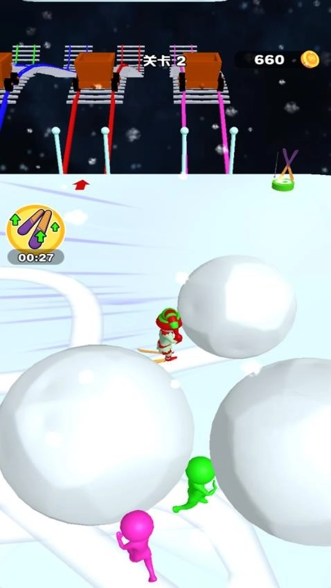 堆雪球贼溜游戏