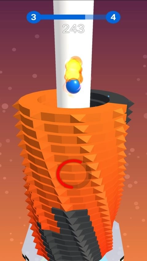 模拟球球向前冲游戏(3)