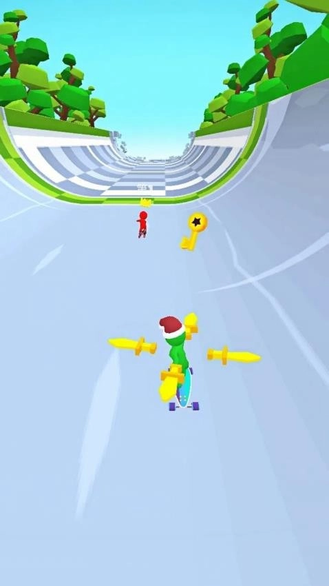 滑板大冒险游戏