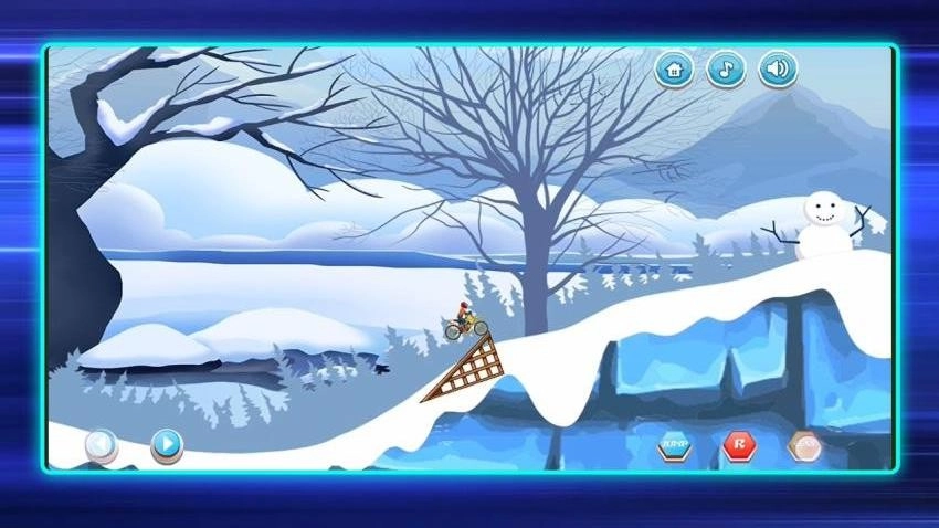 雪山摩托游戏图2