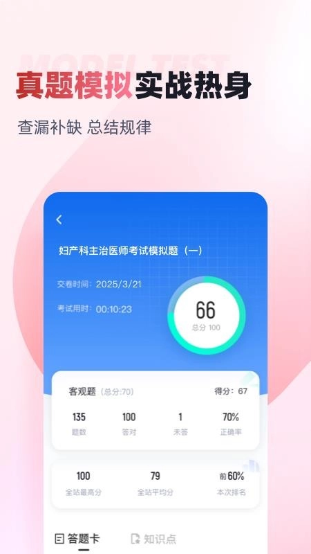 妇产科主治医师聚题库最新版图2
