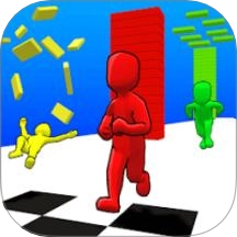 火柴人搬砖搭桥游戏