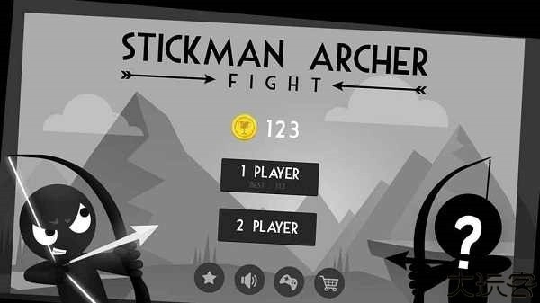 火柴人弓箭手双人对决游戏(StickmanArcherFight)