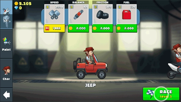 登山越野竞速游戏(ClimbOffroadRacing)图2