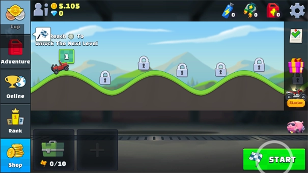 登山越野竞速游戏(ClimbOffroadRacing)图5