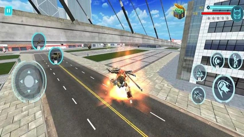 机甲变形汽车游戏(5)