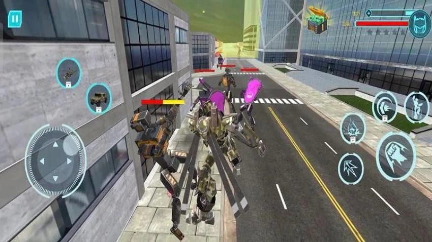 机甲变形汽车游戏(2)