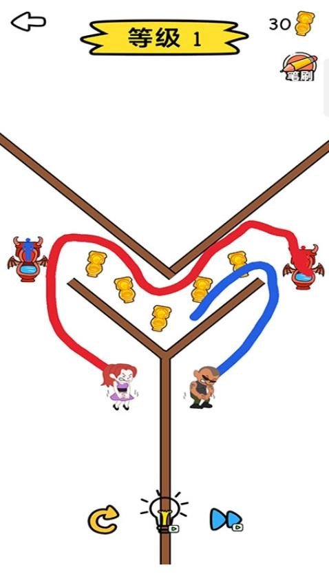 有趣的划线游戏图1