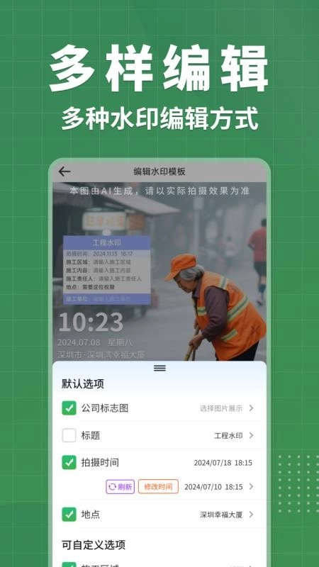 考勤专属水印相机手机版