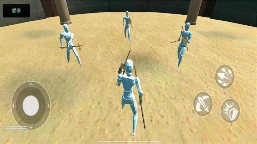 蠢蠢角斗士游戏截图2