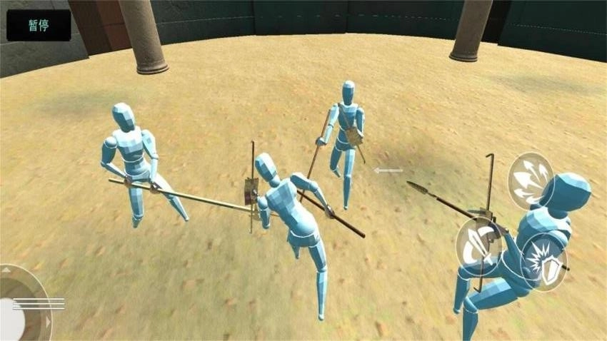 蠢蠢角斗士游戏截图3