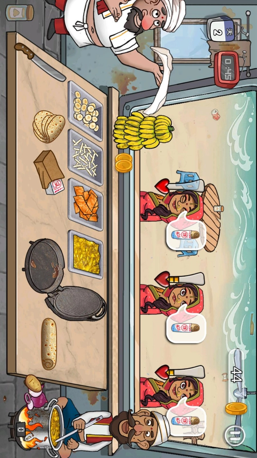 烤肉卷饼传奇游戏截图2