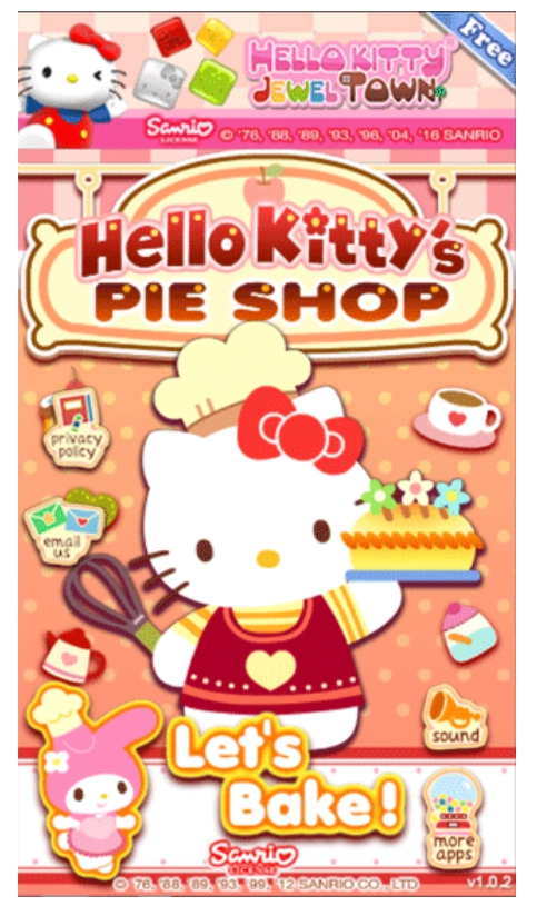 凯蒂猫馅饼店游戏(1)