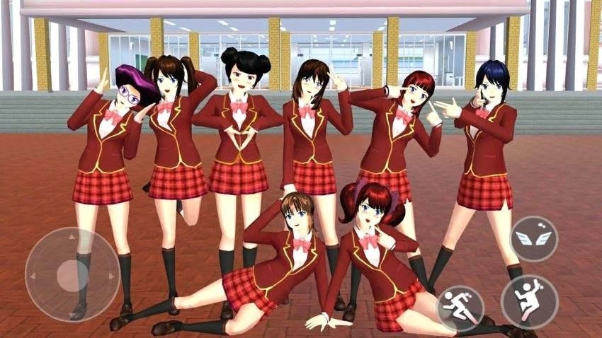 樱花动漫高中女生游戏图3