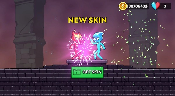 红蓝火柴人游戏3