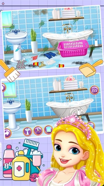 芭比公主大扫除游戏截图2