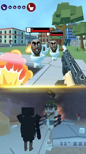 马桶人沙盒猎杀游戏图4