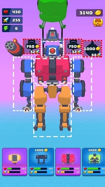 变形机甲向前冲游戏(2)