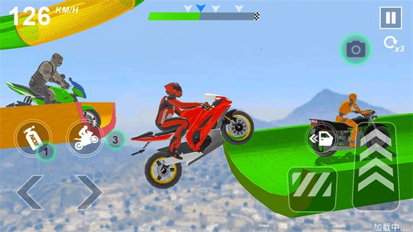 3D极速摩托游戏(3)