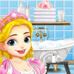 芭比公主大扫除游戏