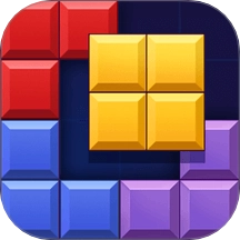 彩色俄罗斯方块游戏