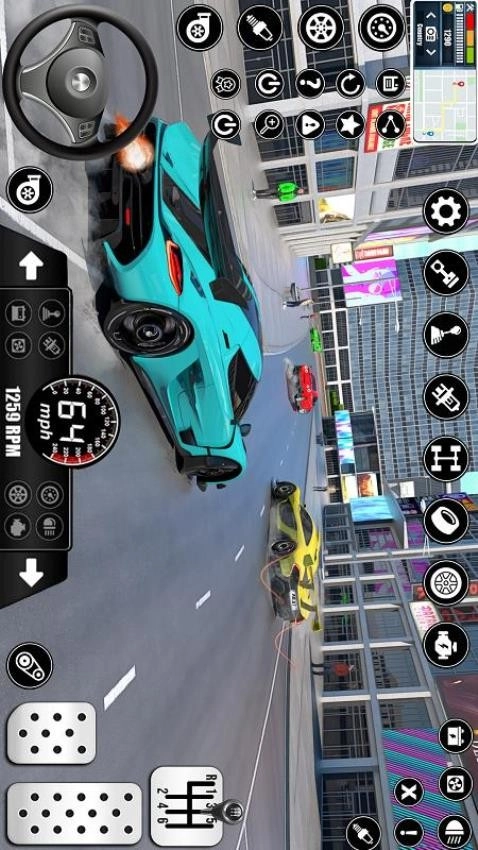 真实开车模拟游戏-图1