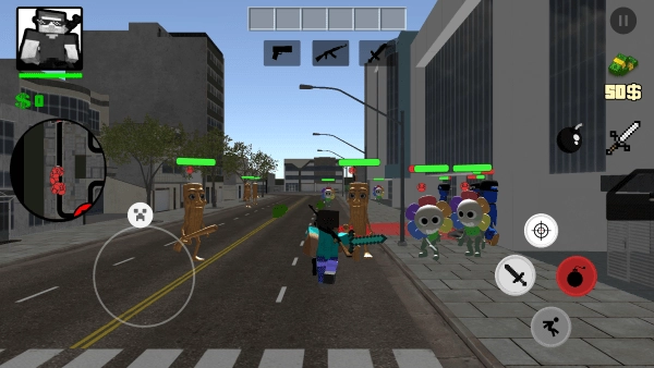 木棍人大战工匠游戏图1