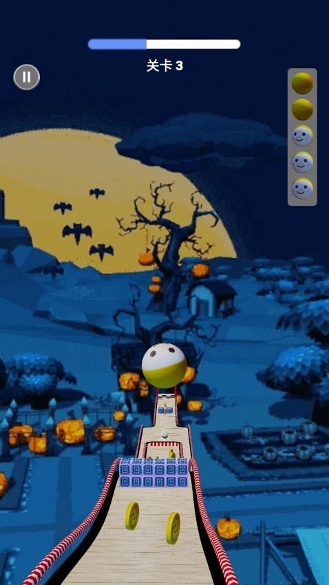 3d球球滚动冲刺游戏图1